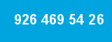 926 469 54 26 926 469 54 26